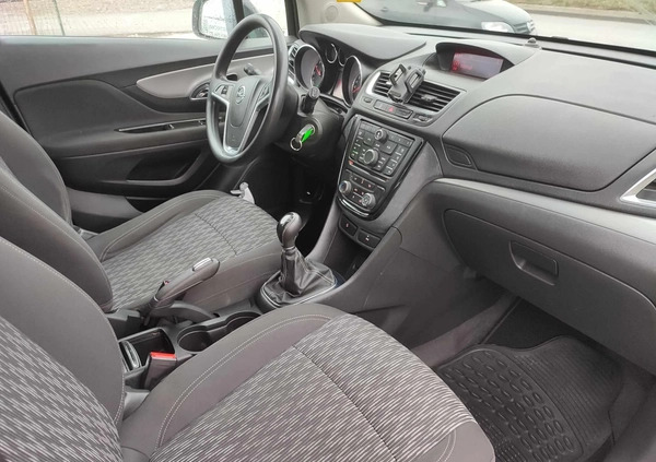 Opel Mokka cena 34900 przebieg: 203000, rok produkcji 2013 z Czerwieńsk małe 154